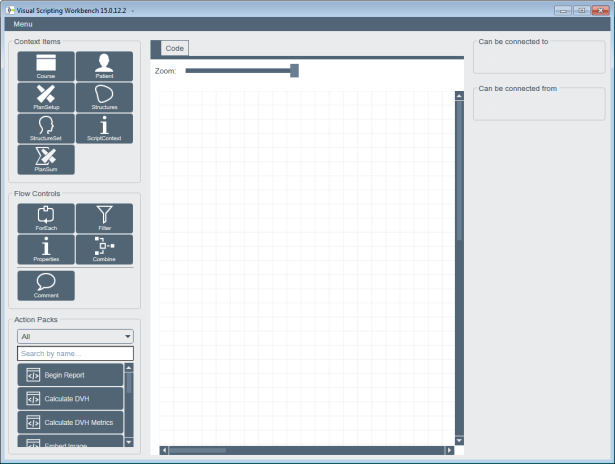 Creating Visual Scripts | Varian Innovation Center Documentation Hub